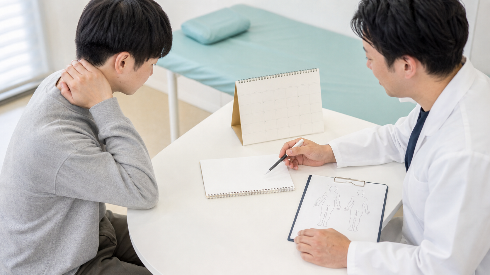交通事故後の治療経過を時系列で確認する