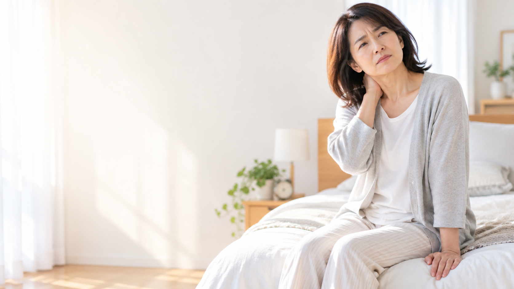 朝起きたら首が回らない！寝違えと危険な首の痛みの見分け方