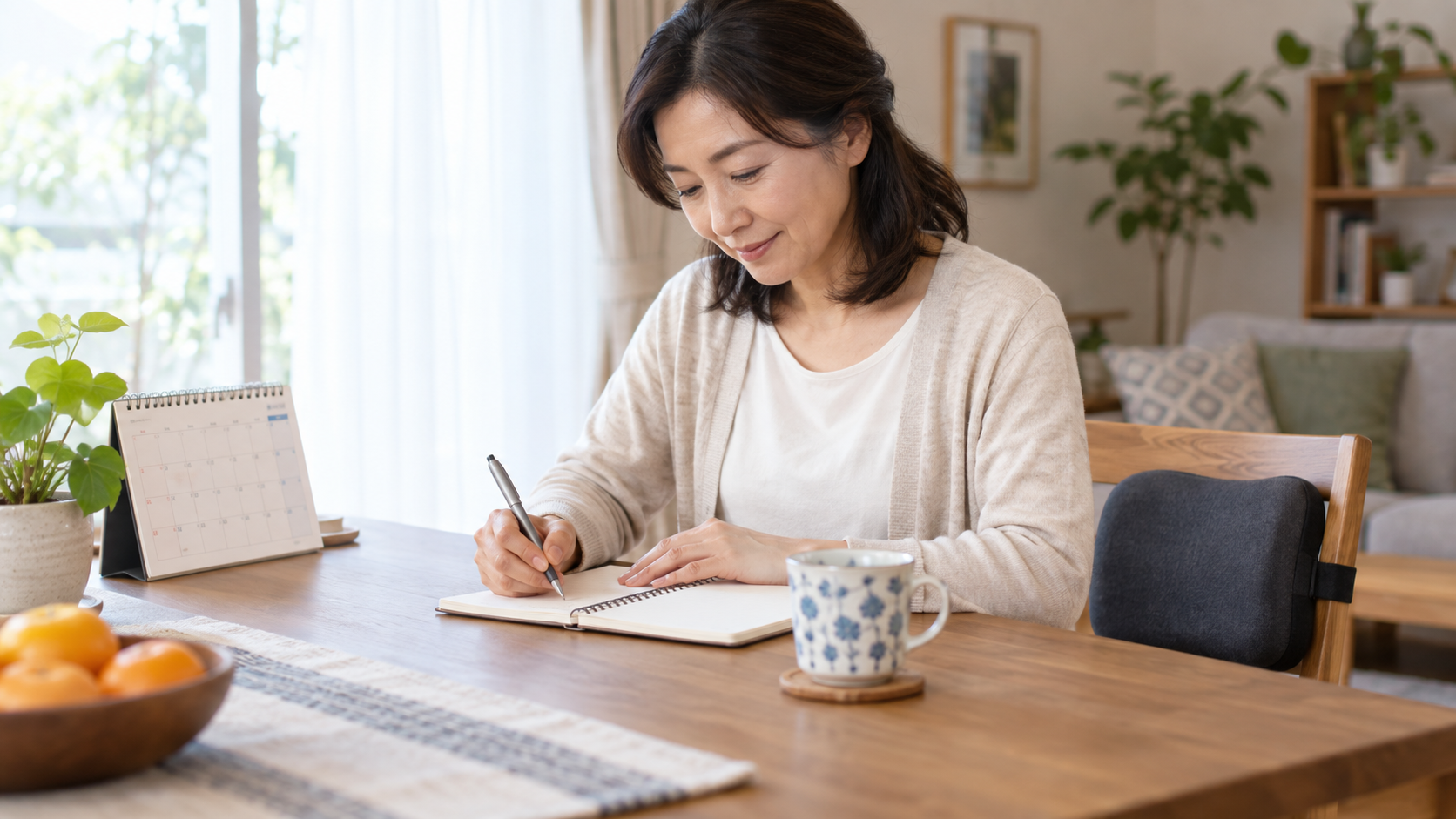 交通事故後の痛みやしびれを記録するノート